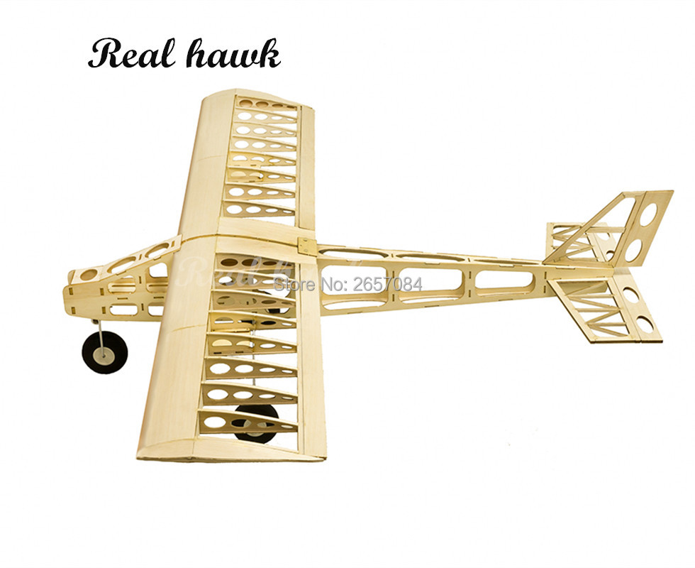 1300mm Balsa Wood RC Airplane  - Model Kit Wood 评论和价格