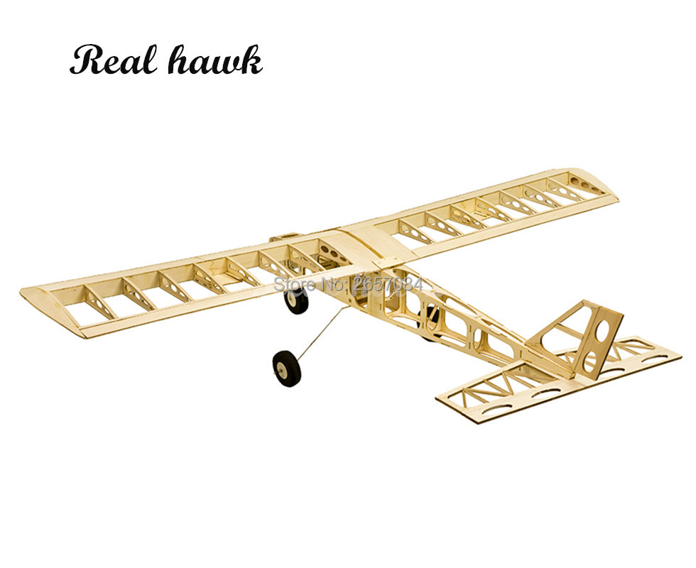 1300mm Balsa Wood RC Airplane  - Model Kit Wood 评论和价格
