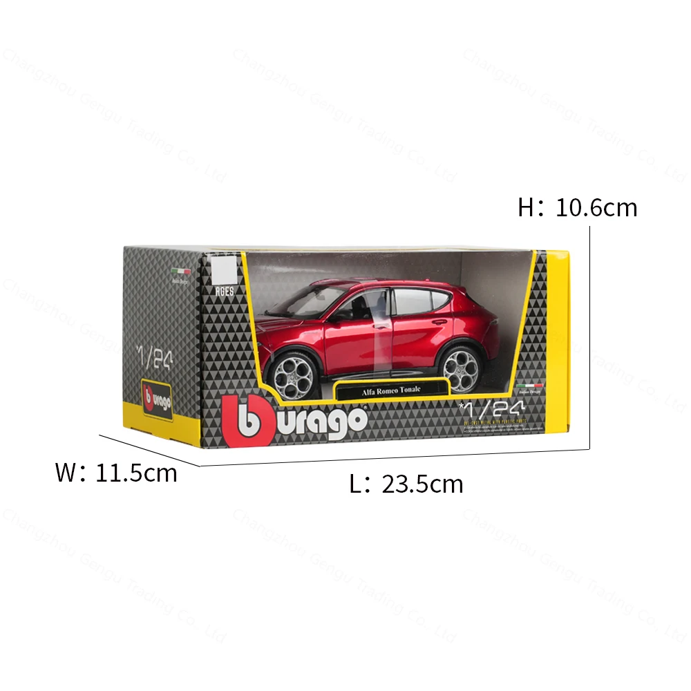 Hub Caps Bburago 1:24 Alfa Rom - Model Kit Alfa Romeo 评论和价格