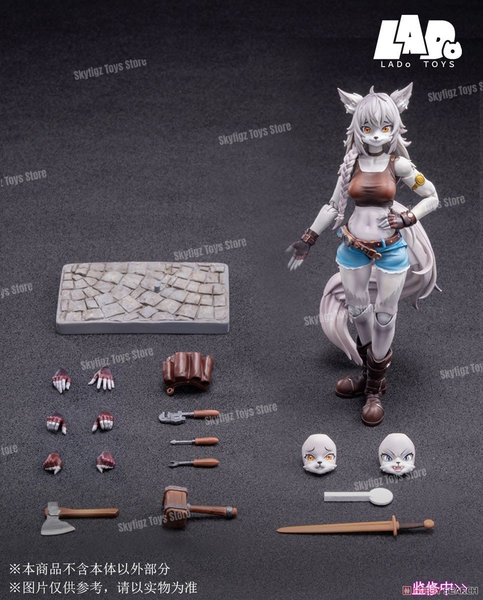 In Stock LADoTOYS Adventure Sq - Model Kit Waifu 评论和价格