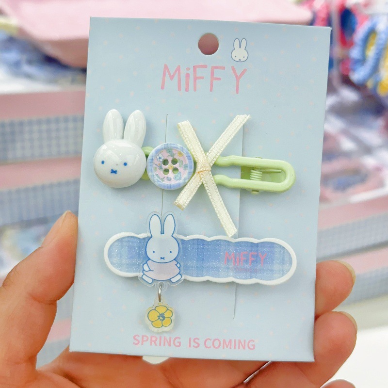 New Miffy rabbit bangs clip si - Model Kit Girl 评论和价格