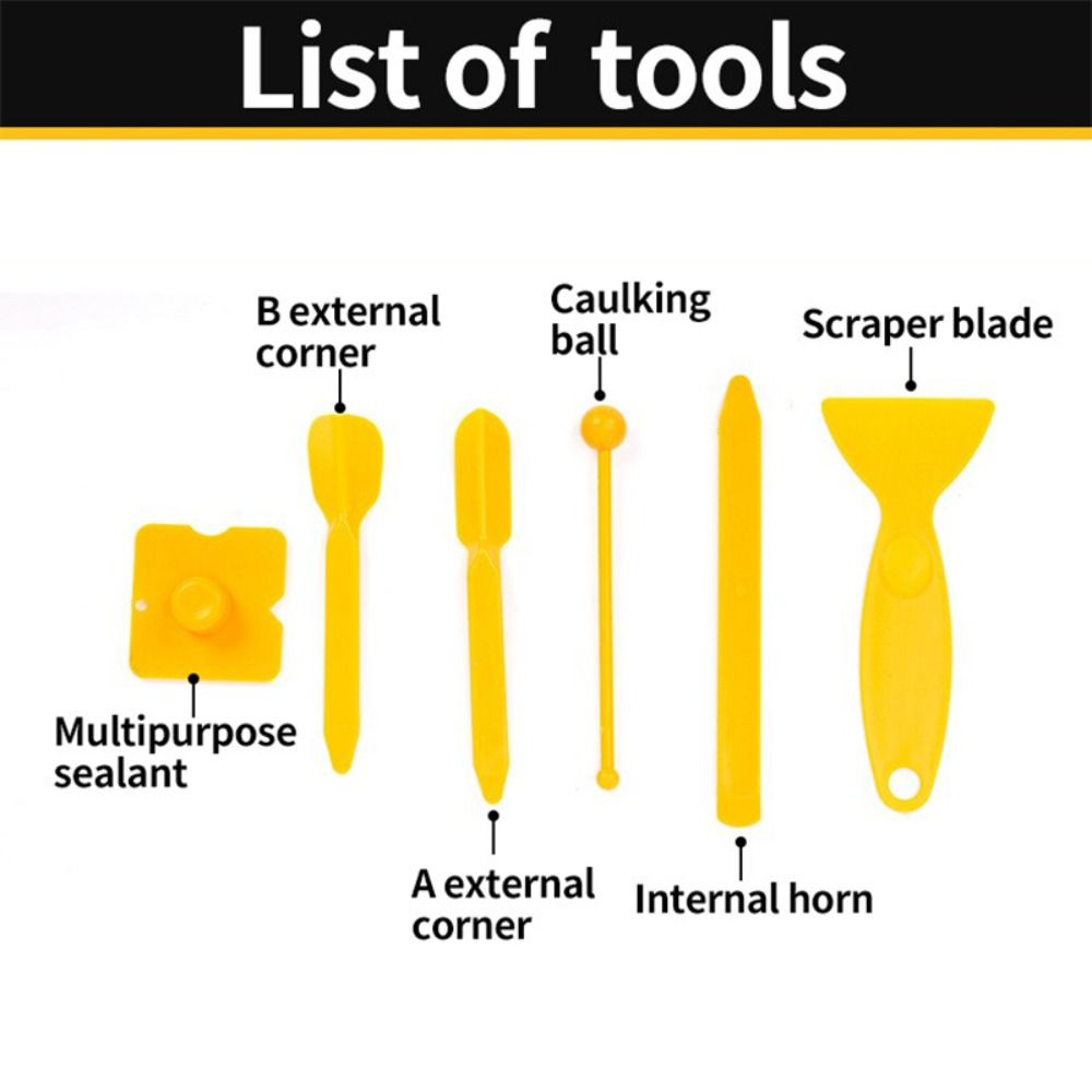 6PCS/Set High Quality Silicone - Seam Scraper Tool 评论和价格