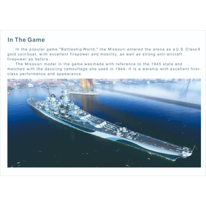 Very Fire  1/700 USS Missouri  - Model Kit Uss Missouri 评论和价格