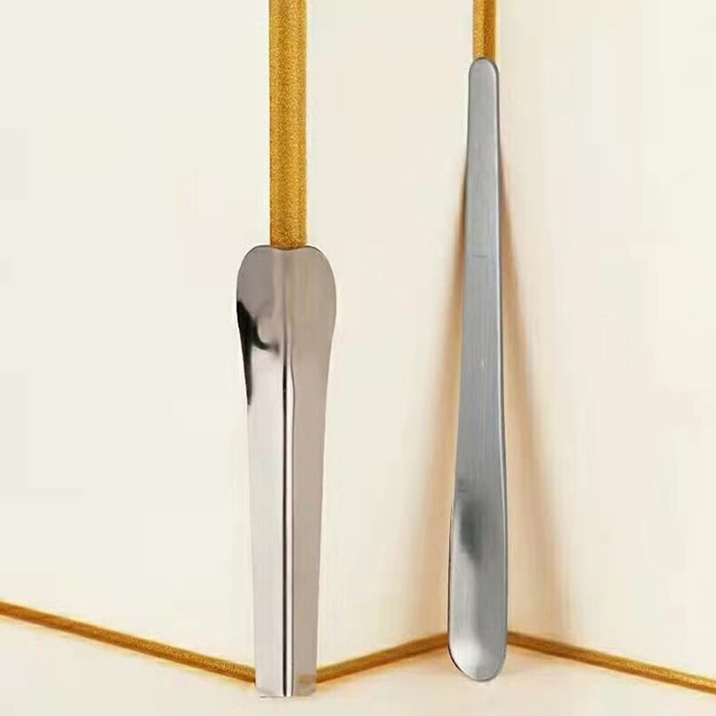 1 Pair Steel Wall Putty Knife  - Seam Scraper Tool 评论和价格