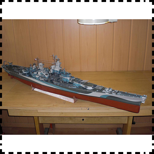 1:200 Scale USS Missouri (BB-6 - Model Kit Uss Missouri 评论和价格
