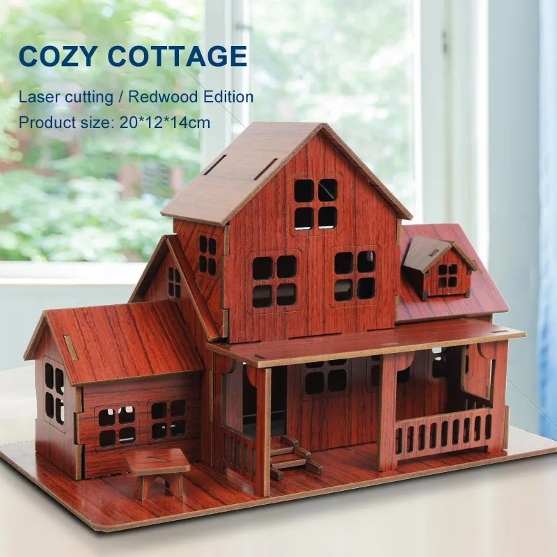 3D Wooden Puzzle Model GamesCo - Model Kit Wood 评论和价格