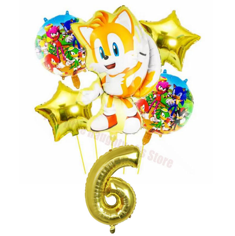 Cartoon Game Sonic Balloon Dig - Model Kit Sonic 评论和价格