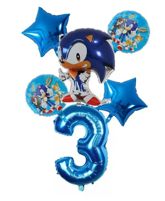Cartoon Game Sonic Balloon Dig - Model Kit Sonic 评论和价格