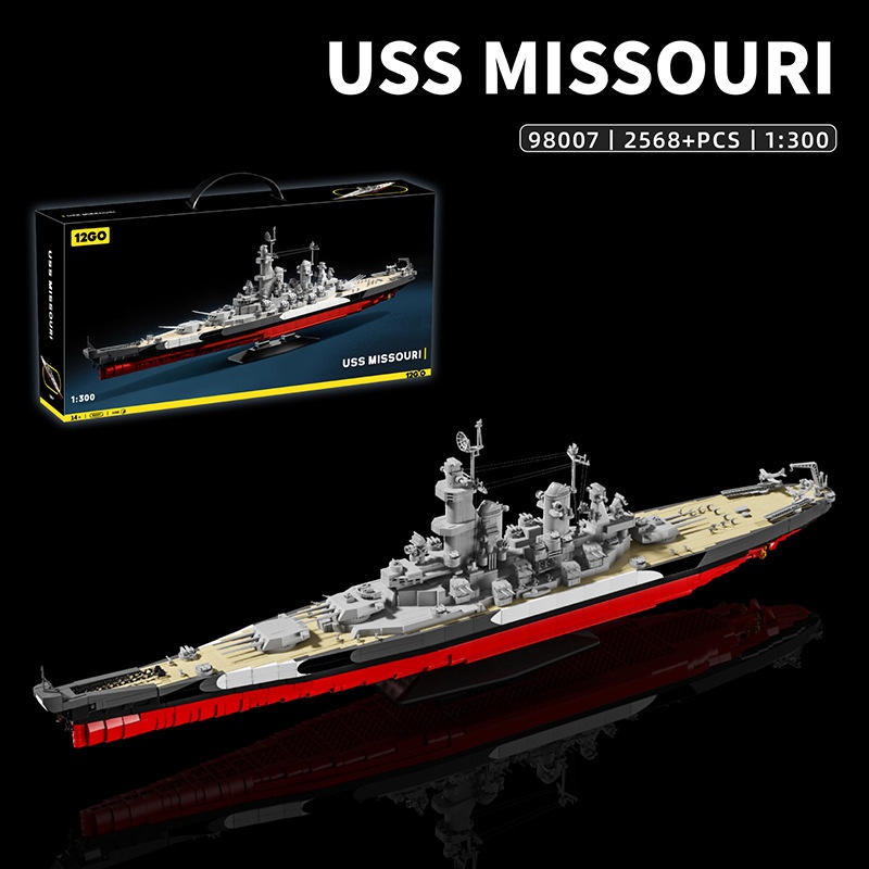 Military 1:300 USS Missouri Bu - Model Kit Uss Missouri 评论和价格