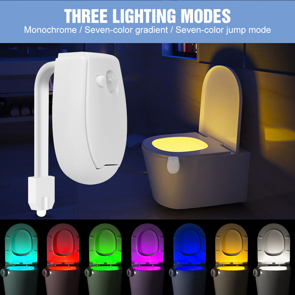 RGB LED Toilet Bowl Lamp PIR S - Model Kit Chainsaw Man 评论和价格