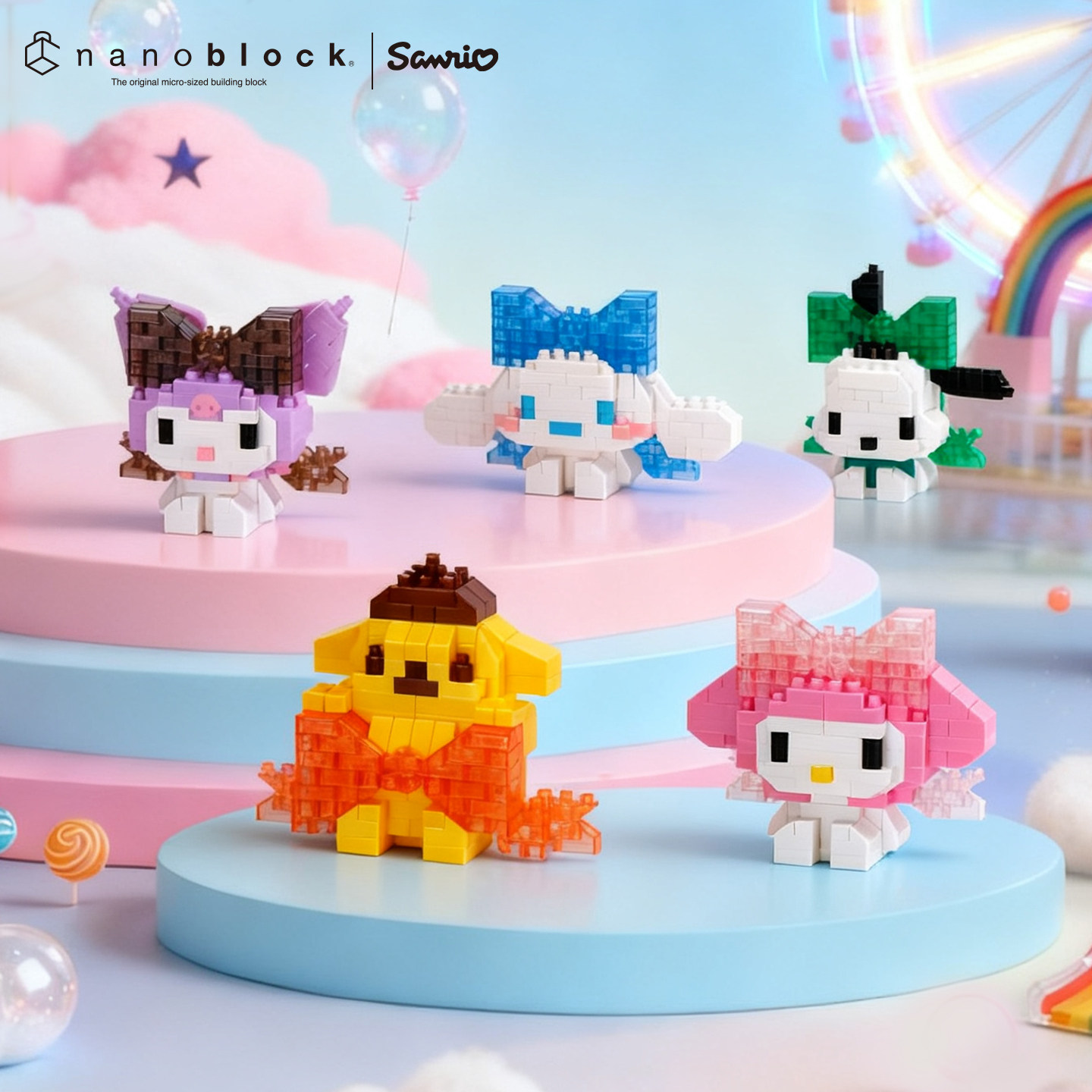 Nanoblock Sanrio Micro Buildin - Model Kit Girl 评论和价格