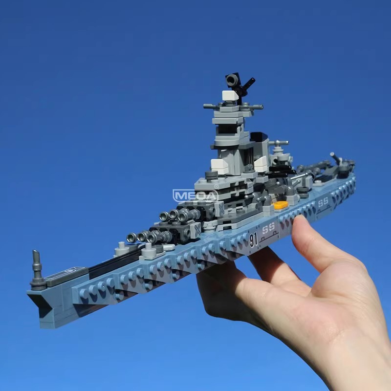 630pcs USS Missouri BB-63 Buil - Model Kit Uss Missouri 评论和价格