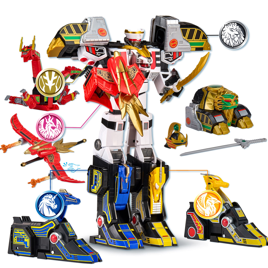 Playmates Power Rangers Mega T - Model Kit Megazord 评论和价格
