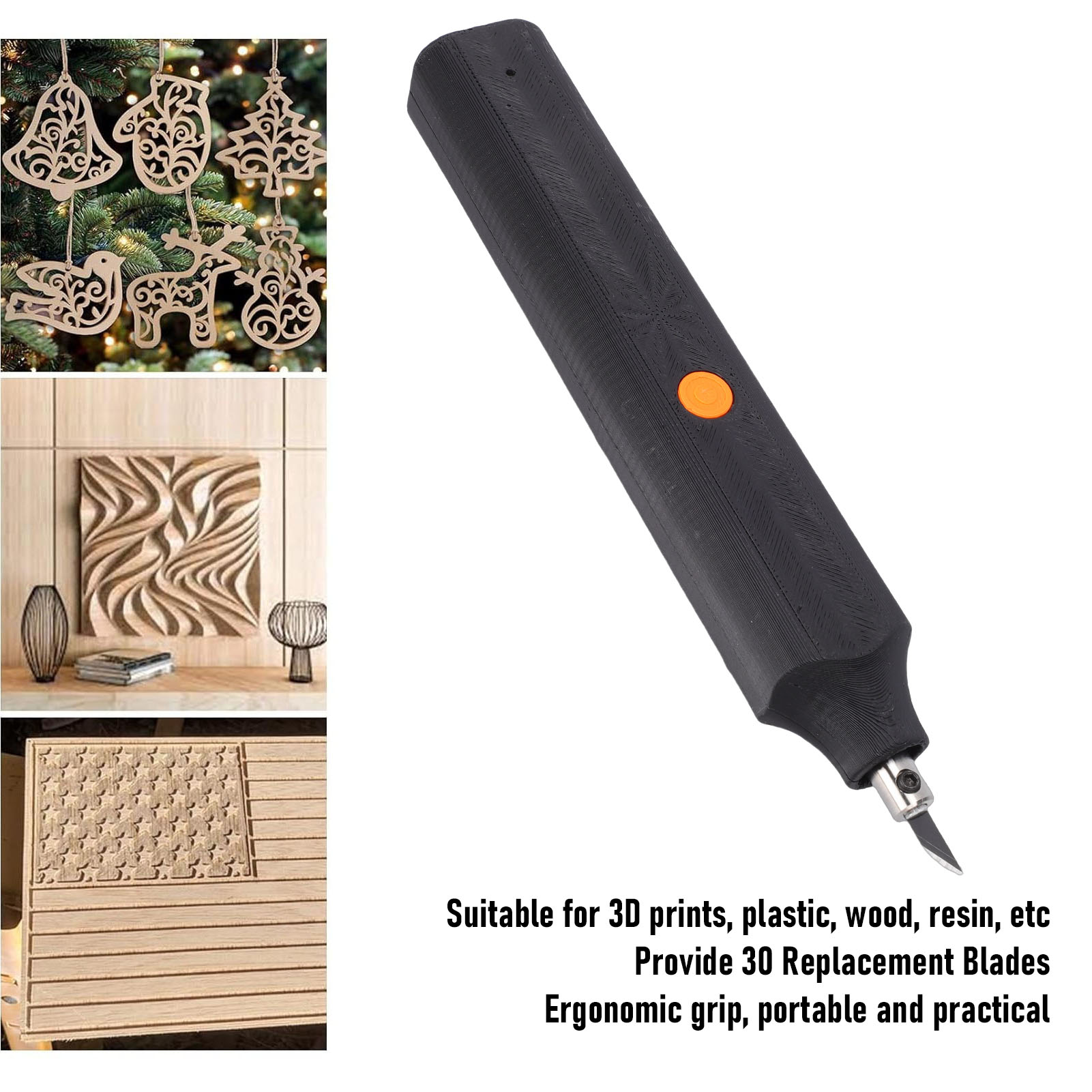 40kHz Ultrasonic Cutter with 3 - Model Kit Wood 评论和价格