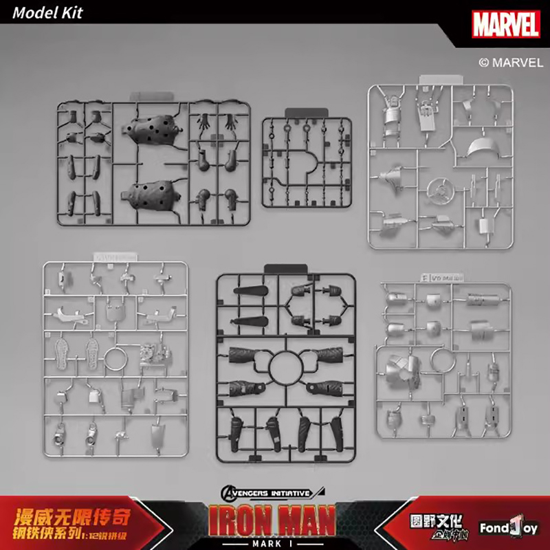 Hot Fondjoy The Avengers Iron  - Model Kit Iron Sickle 评论和价格
