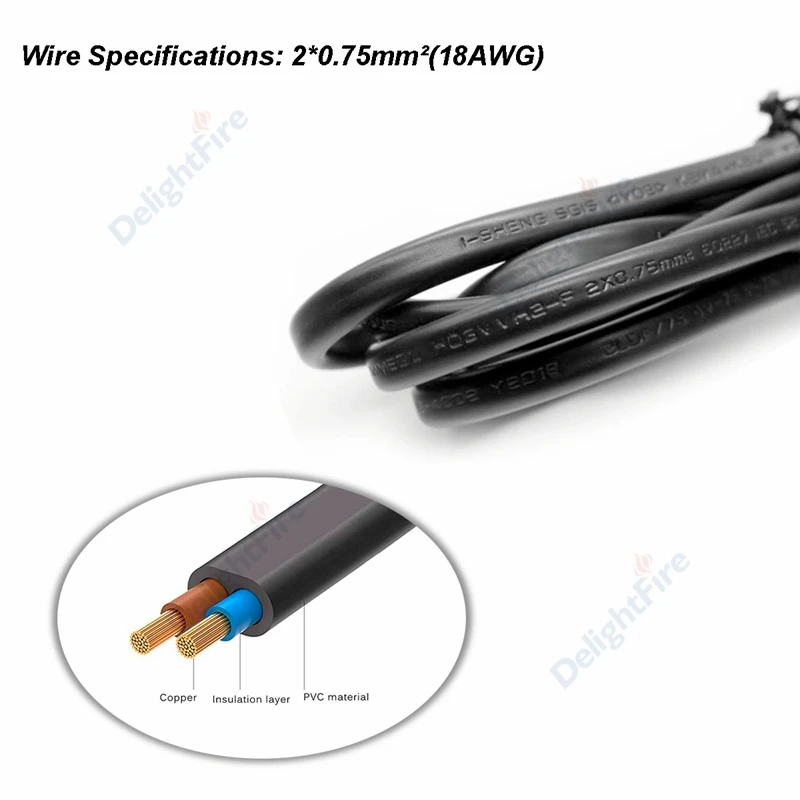 EU Plug Power Supply Cable IEC - Model Kit Chainsaw Man 评论和价格