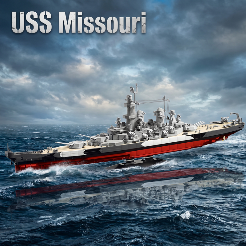 2568PCS USS Missouri Battleshi - Model Kit Uss Missouri 评论和价格