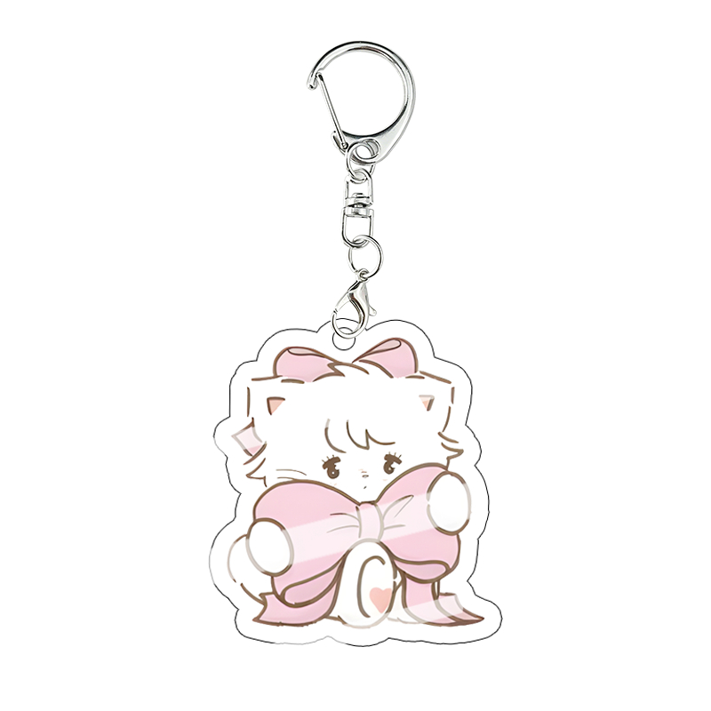 Mikko Kawaii Acrylic Keychain  - Model Kit Girl 评论和价格