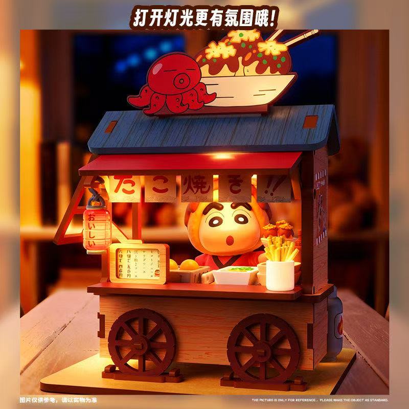 Crayon Shin-chan Food Cart Bli - Model Kit Wood 评论和价格