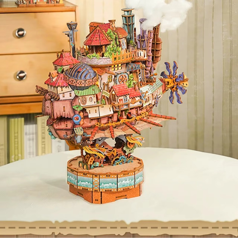Genuine Travel Vessel Howl's M - Model Kit Wood 评论和价格